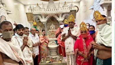 कुशल प्रार्थना जैन मंदिर में 18 अभिषेक