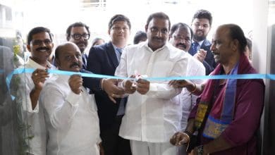 चंदानगर में नया कोचिंग सेंटर शुरू करने का दृश्य