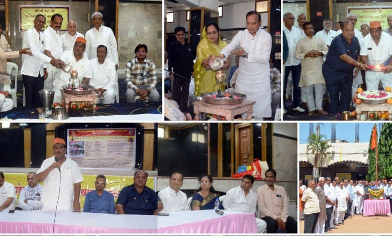 महेश नवमी महोत्सव पर रुद्राभिषेक और ध्वजारोहण