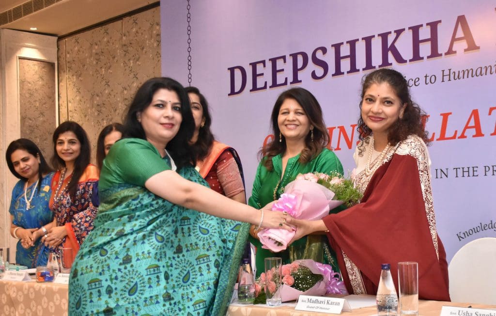 दीपाशिखा महिला क्लब की नई अध्यक्ष के नेतृत्व में समारोह