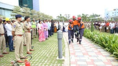 तेलंगाना कमांड कंट्रोल सेंटर में आपदा मॉक ड्रिल