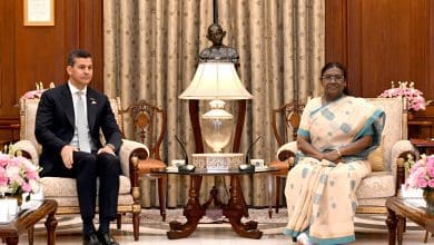 राष्ट्रपति मुर्मु ने पराग्वे के राष्ट्रपति के सम्मान में भोज का आयोजन किया