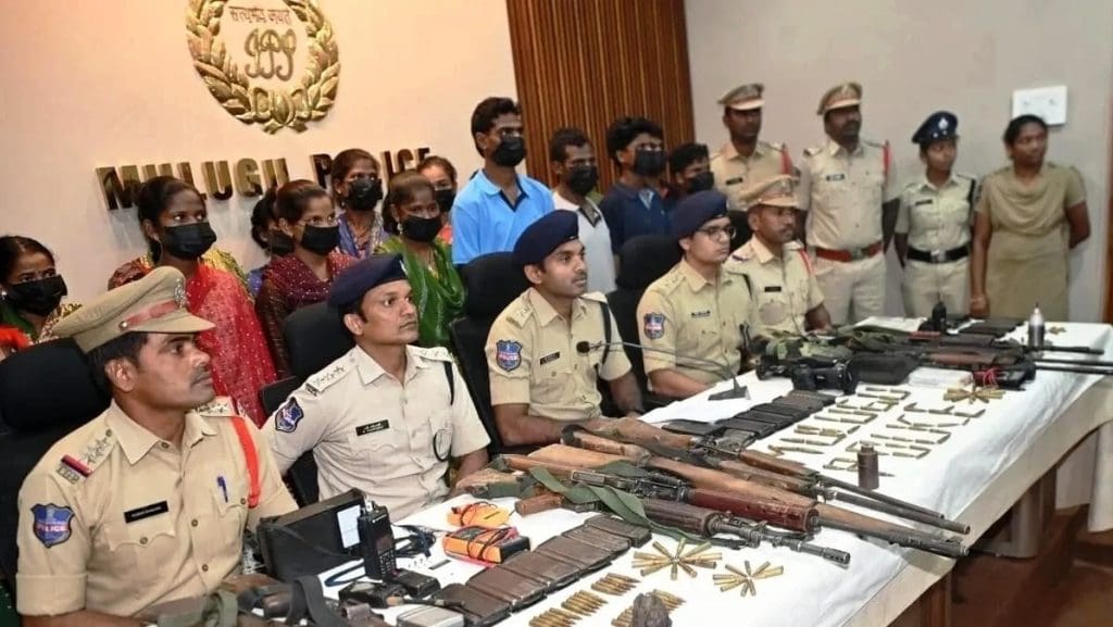 नक्सल विरोधी अभियानों में तेलंगाना पुलिस की सफलता