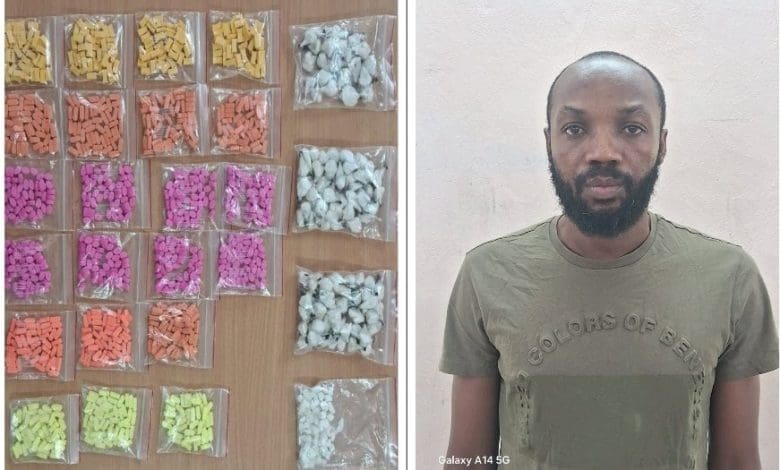 तेलंगाना पुलिस द्वारा नाइजीरियन ड्रग्स तस्कर मैक्सवेल की गिरफ्तारी