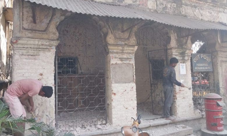 पुरानापुल पुलिस भवनों का जीर्णोद्धार कार्य प्रगति पर