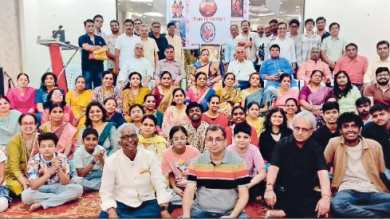 निस्वार्थ सेवा भजन मंडल का स्नेह मिलन समारोह