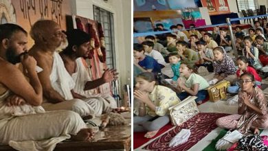 शंखेश्वर भवन में माँ की शिक्षा पर प्रेरणादायक प्रवचन