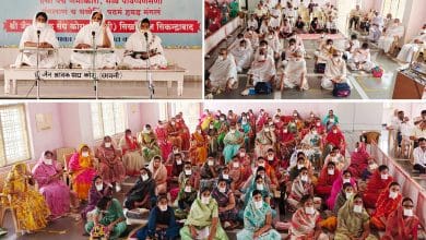 श्री जैन भवन कोरा में जिनवाणी पर श्रद्धा की प्रेरणा