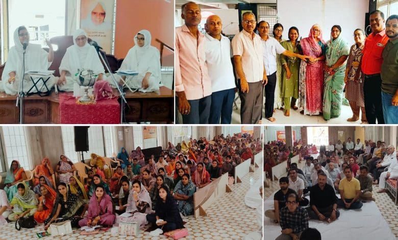 महावीर भवन में चातुर्मासिक धर्म सभा को संबोधित करती साध्वी कनकप्रभाजी म.सा.