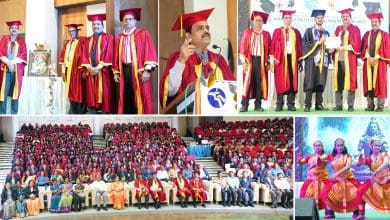 बागलिंगमपल्ली स्थित टीजीएसआरटीसी हॉल में बद्रुका कॉलेज के 2022–25 बैच का ग्रेजुएशन डे समारोह आयोजित हुआ, जिसमें उस्मानिया विश्वविद्यालय के कुलपति प्रो. कुमार मोलुगराम, कॉमर्स डीन प्रो. के. कृष्ण चैतन्य और बद्रुका ट्रस्ट पदाधिकारी उपस्थित रहे।