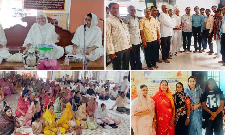 साध्वी कनकप्रभाजी का चातुर्मास प्रवचन कार्यक्रम आयोजित