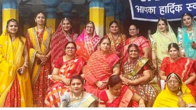 संस्कार धारा द्वारा छोटी तीज का सामूहिक उद्यापन