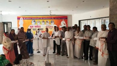 सुधाकंवरजी म.सा. का जैन धर्म पर प्रवचन सभा में संबोधन