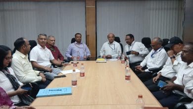 राजभाषा निरीक्षण के दौरान एम.के. सिंह का संबोधन