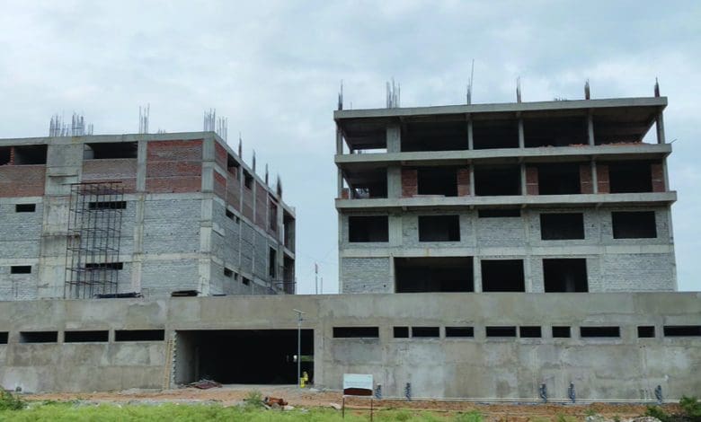 आत्म गौरव भवन निर्माण स्थल की स्थिति और प्रगति