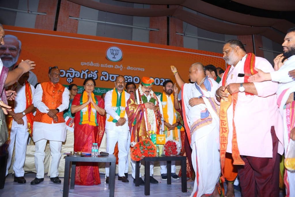 भाजपा के नए तेलंगाना अध्यक्ष एन. रामचंदर राव