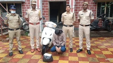 हैदराबाद में गांजा और सेंधी की बरामदगी की कार्रवाई