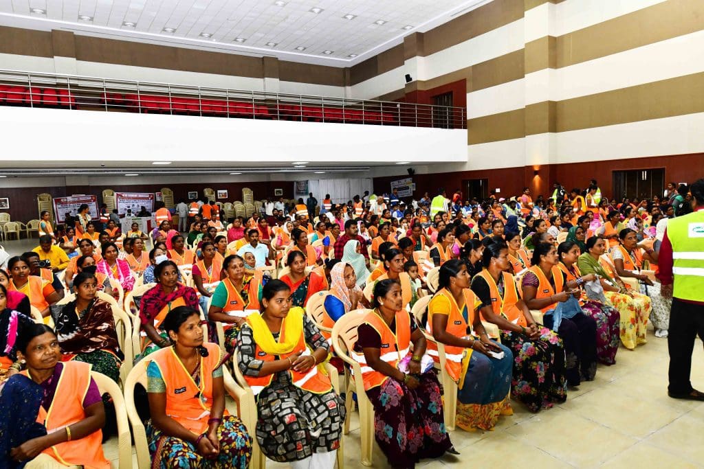 जीएचएमसी सफाई कर्मियों के स्वास्थ्य शिविर में मंत्री ने कहा कि सफाई कर्मियों के वेतन में वृद्धि की योजना सरकार के विचाराधीन है।