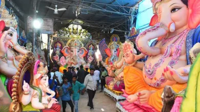 मेड़क में मूर्ति निर्माण शेड से गणेश प्रतिमा चोरी