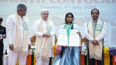 कोंडा लक्ष्मण बागवानी विवि में दीक्षांत समारोह