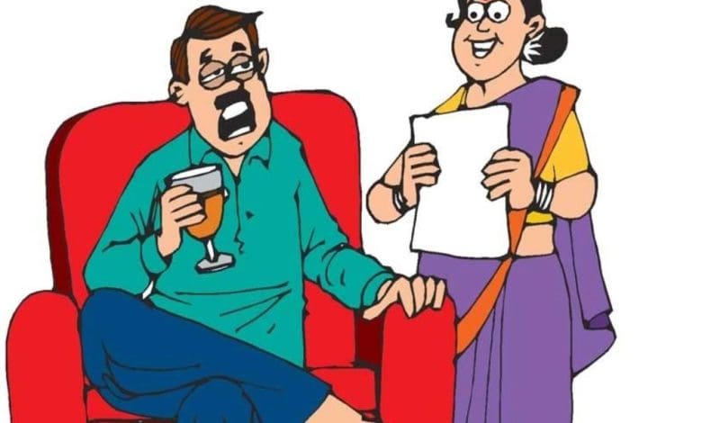 पति-पत्नी की मजेदार तकरार में ज़हर भी फेल हो गया