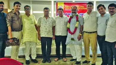 स्टील मर्चेंट्स की आम सभा व चुनाव की तस्वीर