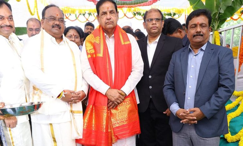 टीटीडी ने तिरुमला में एलपीजी भंडारण की नींव रखी