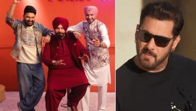 कपिल शर्मा अपने शो 'द ग्रेट इंडियन कपिल शो' के मंच पर मेहमानों के साथ हंसी-मजाक करते हुए