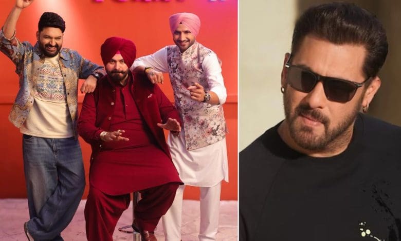 कपिल शर्मा अपने शो 'द ग्रेट इंडियन कपिल शो' के मंच पर मेहमानों के साथ हंसी-मजाक करते हुए