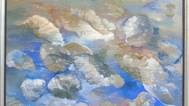 ताज कृष्णा, हैदराबाद में गैलरी G की 'ऑन द गो' कला प्रदर्शनी के दौरान दर्शकों की सहभागिता