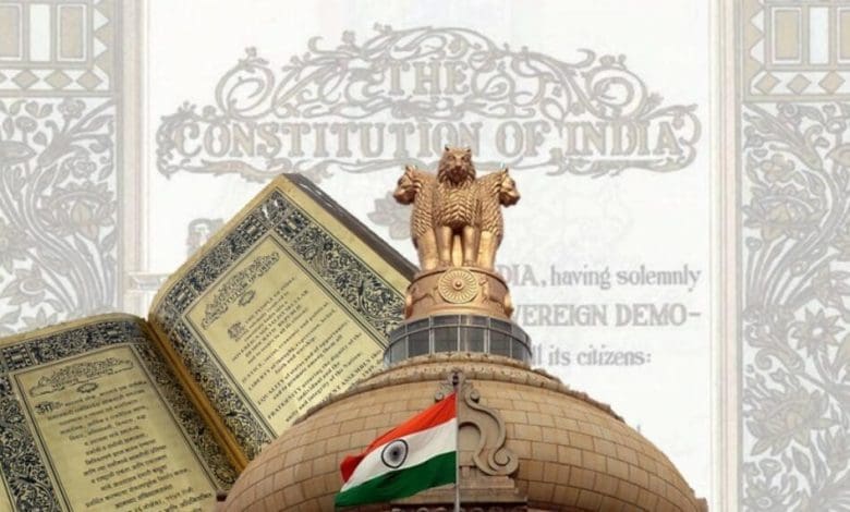 सोशलिस्ट सेक्यूलर शब्द पर संविधान बहस का दृश्य