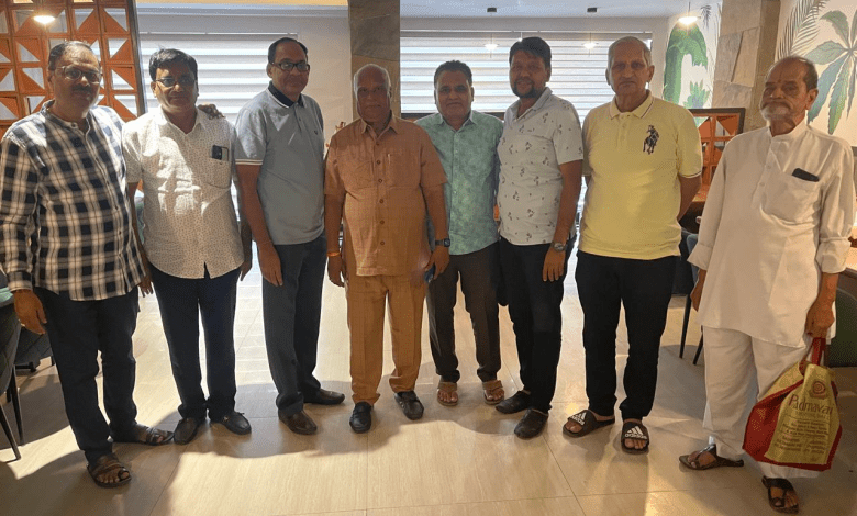 बधर माता भक्त निवास निर्माण हेतु सेवा समिति की बैठक