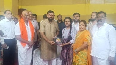 श्री दरबार मैसम्मा बोनालू महोत्सव की झांकी व रंगम पूजा