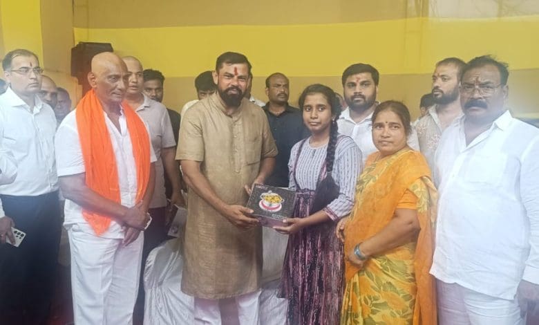 श्री दरबार मैसम्मा बोनालू महोत्सव की झांकी व रंगम पूजा