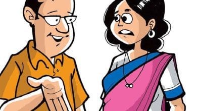 गोलगप्पे में रोमांस ढूंढती पत्नी, भूख से लड़ता पति