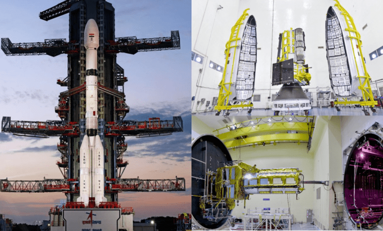 GSLV‑F16 रॉकेट श्रीहरिकोटा से निसार उपग्रह लॉन्च के लिए तैयार