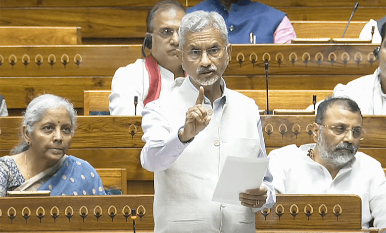 लोकसभा में S. जयशंकर Operation Sindoor पर संबोधित करते हुए