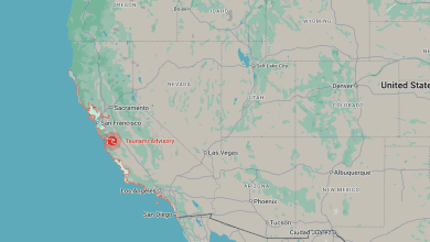 सैन फ्रांसिस्को में भारतीय दूतावास की सुनामी चेतावनी पोस्ट