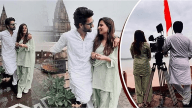 काशी में रवि दुबे और सर्गुन मेहता की शूटिंग की खास तस्वीरें