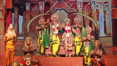 Shriram Bharatiya Kala Kendra की नृत्य नाटिका ‘कृष्ण’ का स्टेज प्रदर्शन Kamani Auditorium