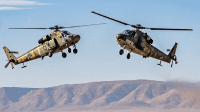 भारतीय सेना के लिए बोइंग द्वारा सौंपे गए तीन AH‑64E अपाचे हेलिकॉप्टर