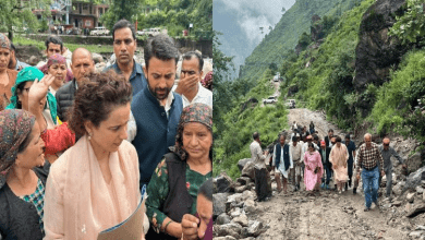 कंगना रनौत अमित शाह से हिमाचल की बाढ़ को लेकर चर्चा करतीं