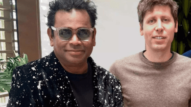 ए.आर. रहमान और सैम ऑल्टमैन ‘सीक्रेट माउंटेन’ प्रोजेक्ट पर चर्चा करते हुए