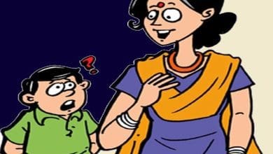 माँ और बेटे के बीच परीक्षा पर मज़ेदार बातचीत का हास्य दृश्य