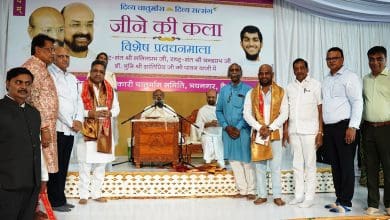 ललितप्रभजी के प्रवचन में सुंदर व्यवहार का संदेश