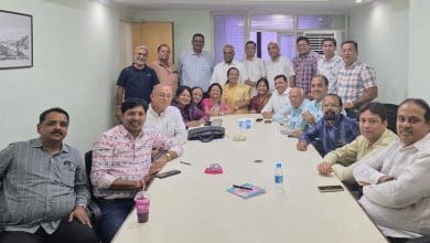 माहेश्वरी महाकुंभ 2026 हेतु जोधपुर अधिवेशन बैठक का दृश्य