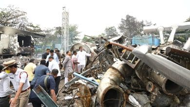 सिगाची इंडस्ट्रीज संयंत्र में विस्फोट की तस्वीर