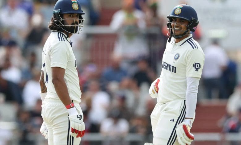 शुभमन गिल और राहुल की बेहतरीन साझेदारी से भारत को संबल