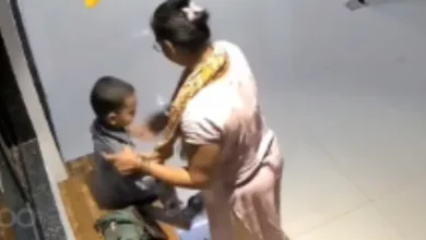 "घटनास्थल से कुछ क्षण पहले माँ और बेटी का आखिरी पल