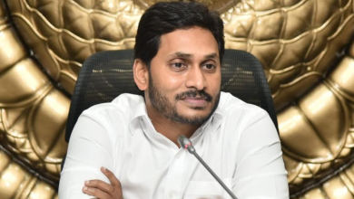 जगन मोहन रेड्डी टीडीपी पर हमले का आरोप लगाते हुए प्रेस को संबोधित करते हुए